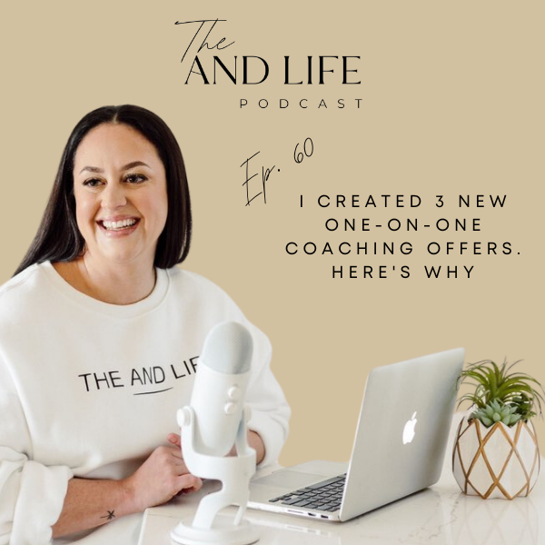 I Created 3 New One-On-One Coaching Offers. Here’s Why